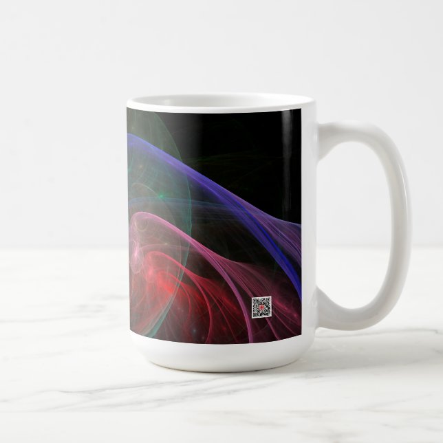 Taza De Café Ola Espacial (Derecha)
