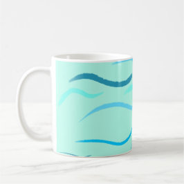 Taza De Café Olas azules del océano