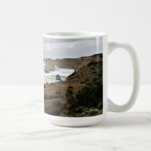 Taza De Café Olas contra el tiempo - Gran Ruta del Océano