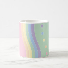 Taza De Café Olas de luz (caudal)