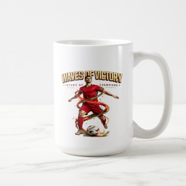 Taza De Café olas de victoria (Derecha)