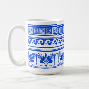 Taza De Café Olas holandesas azules