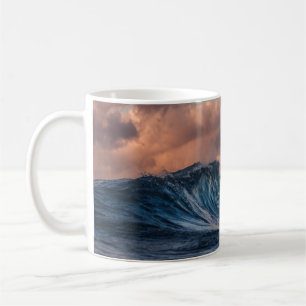 TAZA DE CAFÉ OLAS MARINAS