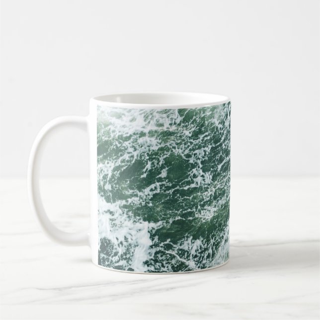 Taza De Café Olas oceánicas (Izquierda)