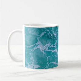Taza De Café Olas profundas del océano azul