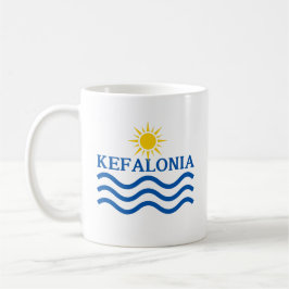 Taza De Café Olas solares de KEFALONIA