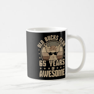Taza De Café Old Bucks Club 65 Años De Impresionante Hunter 65t