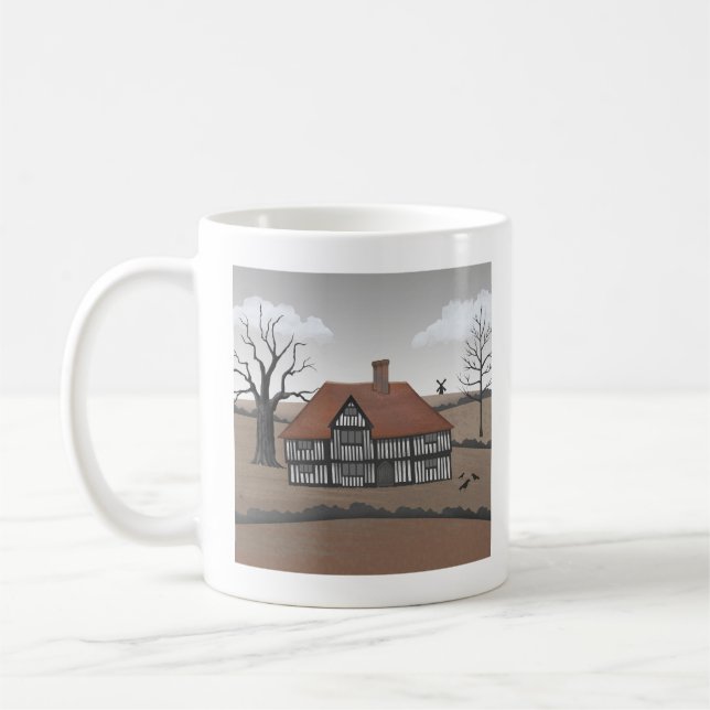 Taza De Café Old Crow Manor (Izquierda)