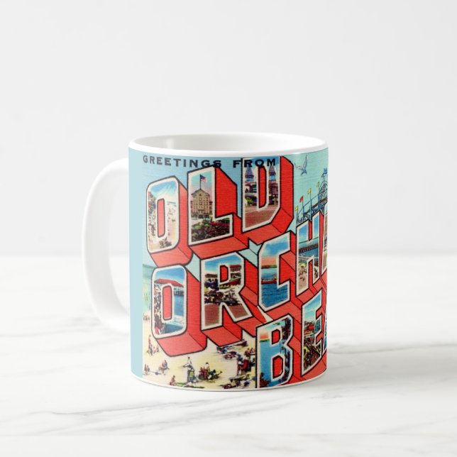 Taza De Café Old Orchard Beach Maine Mug (Anverso izquierdo)
