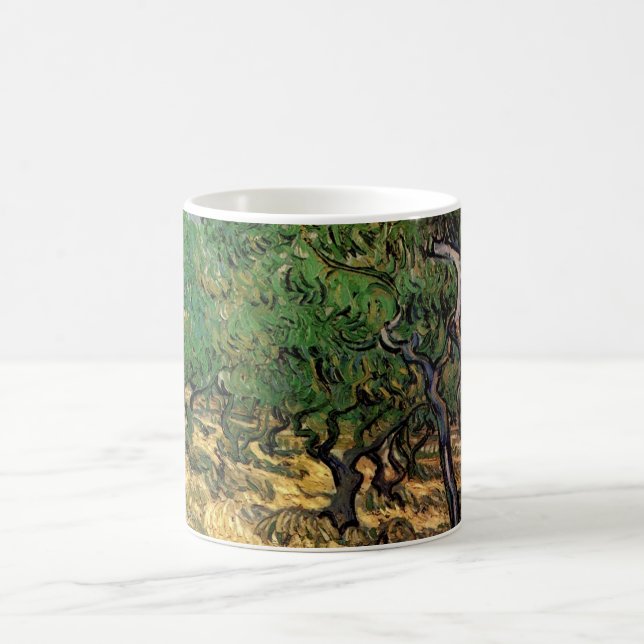 Taza De Café Olive Grove de Vincent van Gogh (Centro)