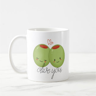 Taza De Café Olivo, mugre