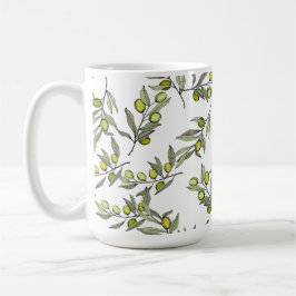 Taza De Café Olivo verde