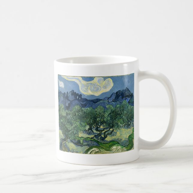 Taza De Café Olivos de Van Gogh (Derecha)