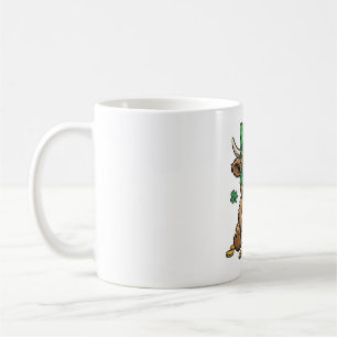 Taza De Café Olla de oro de vaca de las Tierras Altas de San Pa
