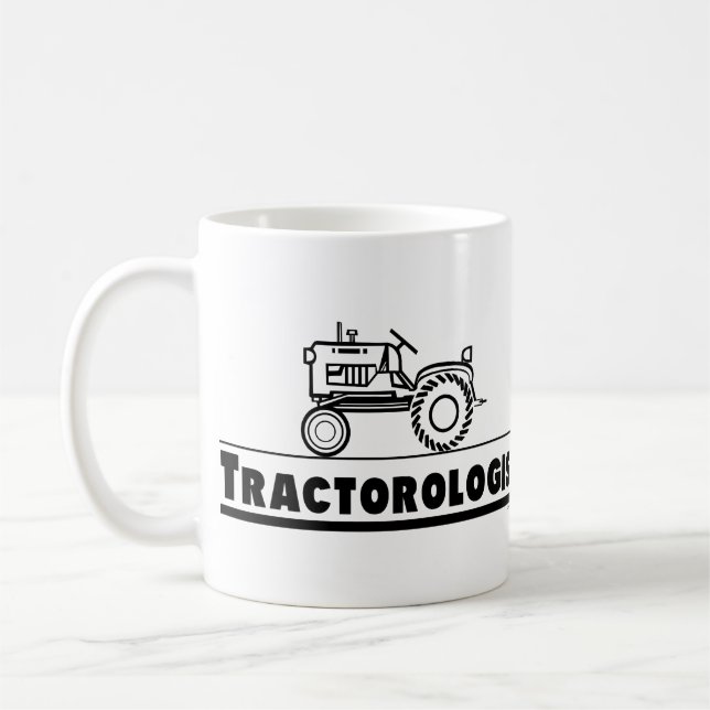 Taza De Café Ología del tractor (Izquierda)