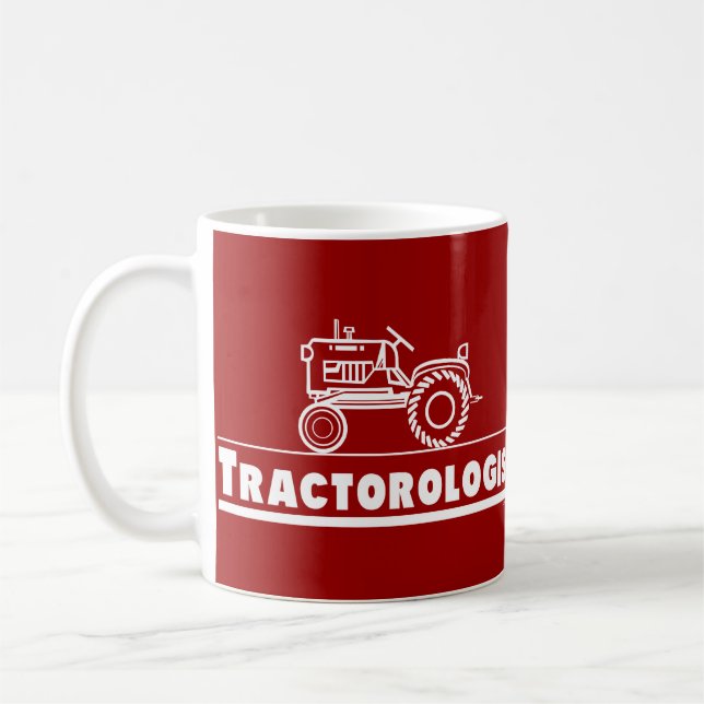 Taza De Café Ología del tractor RED (Izquierda)