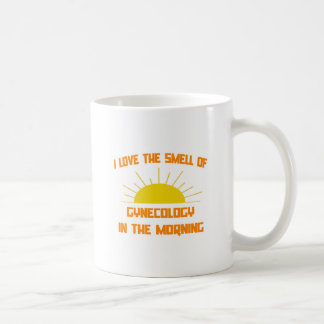 Taza De Café Olor a la ginecología por la mañana