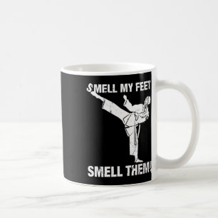 Taza De Café Olvida mis pies Gracioso Karate Regalo de camiseta
