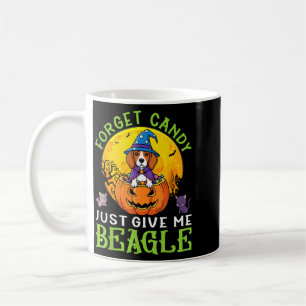 Taza De Café Olvidar Caramelo Dar Perro Beagle Bruja Este Hallo