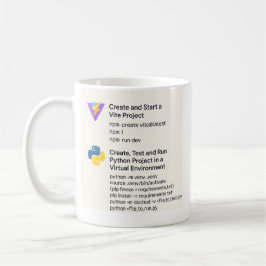 Taza De Café Olvidé cómo Vite/Python