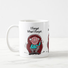 Taza De Café Olvidé Lo Que Olvidé Mug
