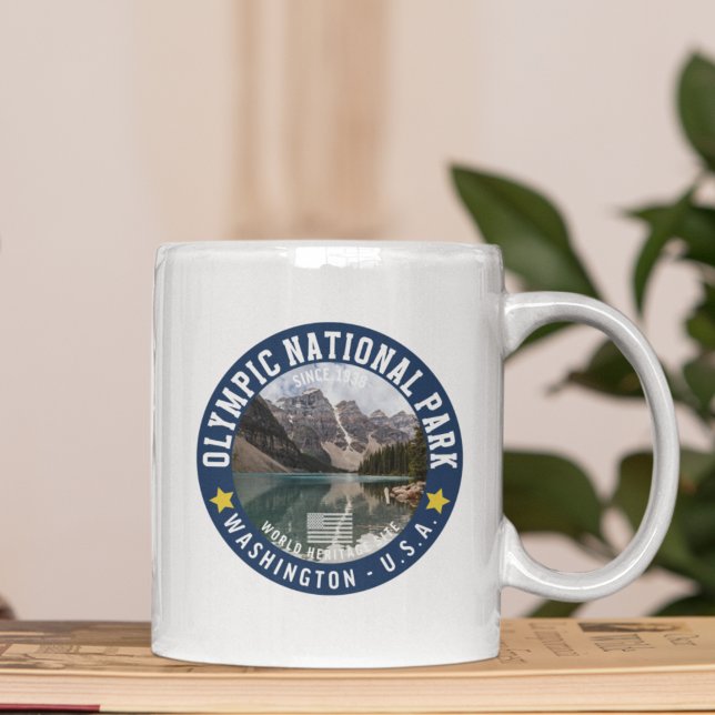 Taza De Café Olympic Naional Park Photo Forest Landscape (Subido por el creador)