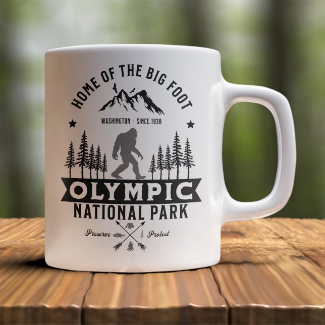 Taza De Café Olympic National Park Funny Travel (Subido por el creador)