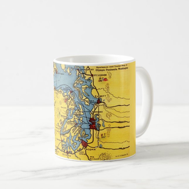 Taza De Café Olympic National Park Mug (Anverso derecho)