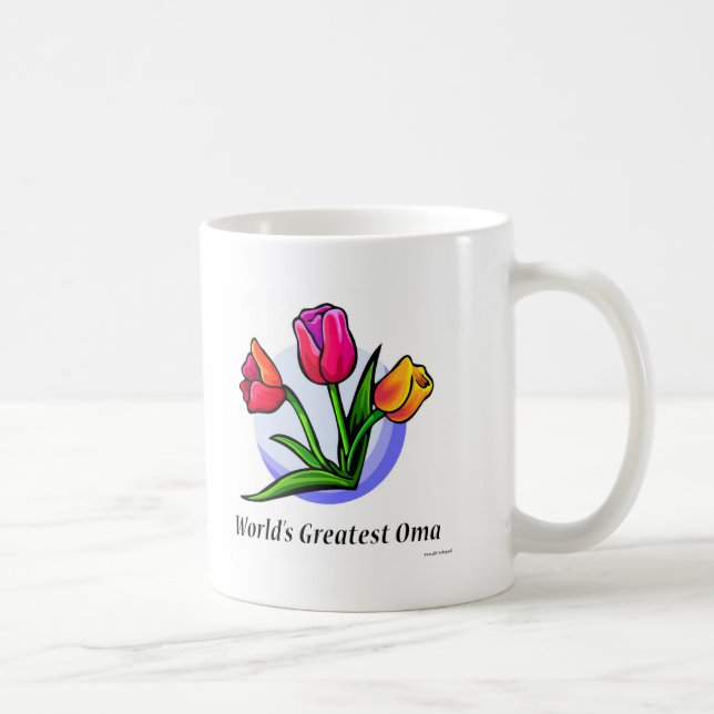 Taza De Café Oma más grande del mundo (Derecha)