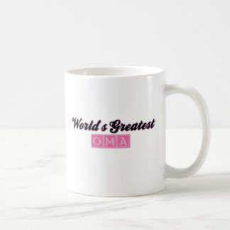Taza De Café Oma más grande del mundo (rosa)