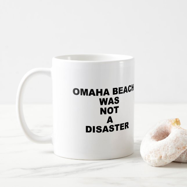 Taza De Café Omaha Beach Mug (Con donut)