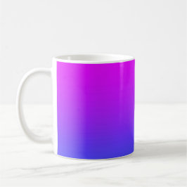 Taza De Café Ombre color Púrpura Rosa 4Alicia