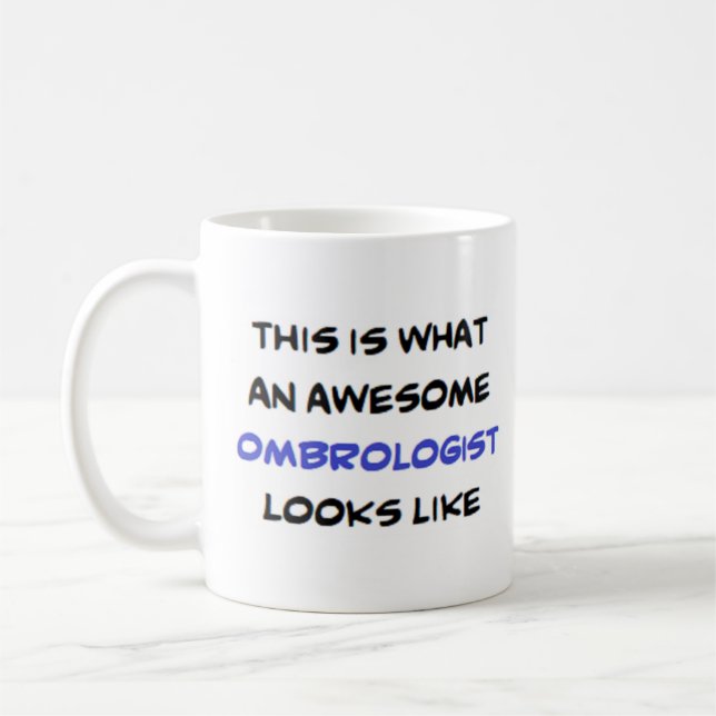 Taza De Café ombrologista, impresionante (Izquierda)