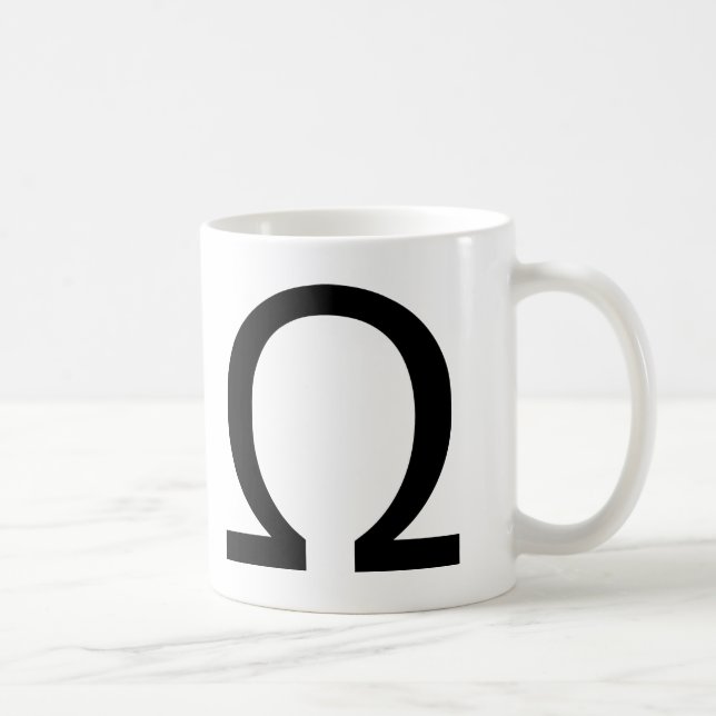 Taza De Café Omega (Derecha)