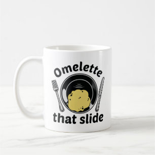 Taza De Café Omelet esa diapositiva