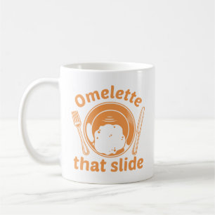 Taza De Café Omelet esa diapositiva