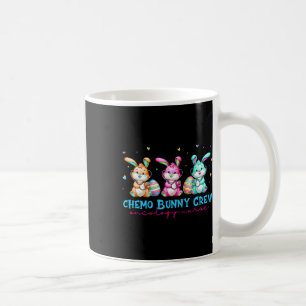 Taza De Café Oncología Enfermera Día de Pascua Chemo Bunny Crew