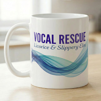 Taza De Café Onda de Reinicio de Voz Regaliz & Olmo Resbaloso