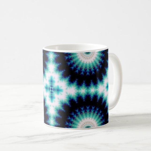 Taza De Café Onda de sonido Cruz (Anverso derecho)