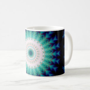Taza De Café Onda de sonido Mandala