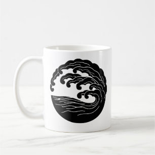 Taza De Café Onda mug con kanji