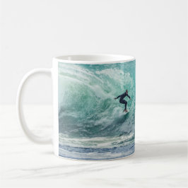 Taza De Café Onda que practica surf épica