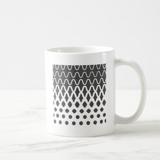 Taza De Café Ondas en partículas (Derecha)