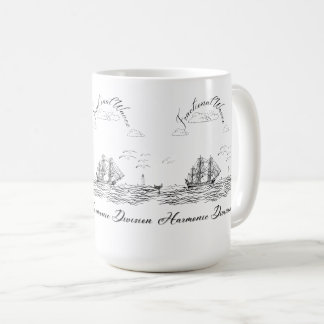 Taza De Café Ondas fraccionarias
