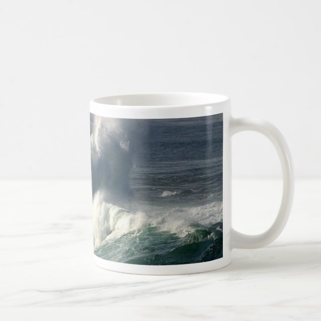 Taza De Café Ondas que estrellan los sellos La Jolla (Derecha)