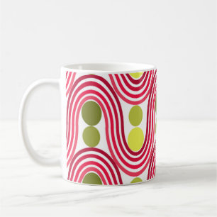 Taza De Café Ondas y círculos