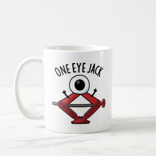 Taza De Café One Eye Jack Funny Car Jack Pun