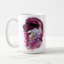 Taza De Café One Piece Neón