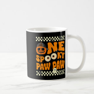 Taza De Café One Spooky Paw Paw First Birday Halloween Jack O
