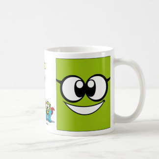 Taza De Café Onion & Pea eyes mug.